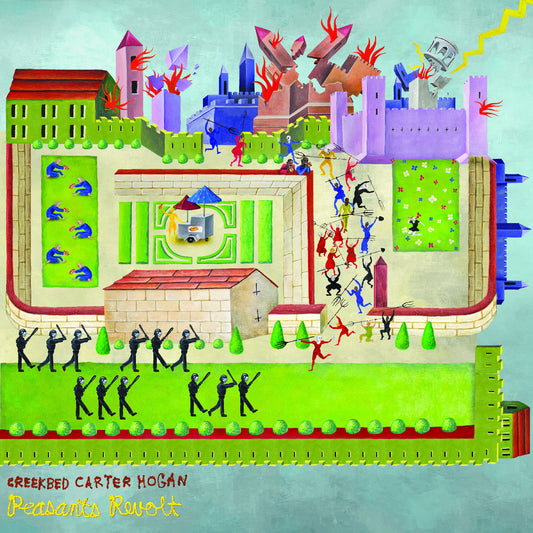 Creekbed Carter Hogan - Peasants Revolt (Lime Green Vinyl)