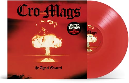 Cro-Mags - The Age Of Quarrel (Ruby Red Translucent LP)