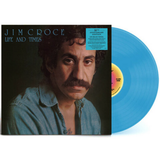 Jim Croce - Life & Times (50th Anniversary) (Limited Edition, Blue Vinyl) (LP) - Joco Records