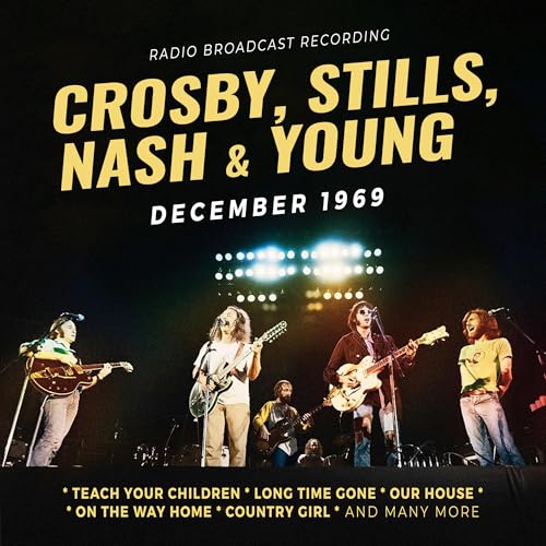 Crosby, Stills, Nash & Young - December 1969 (Broadcast Recordings, Import) (LP)