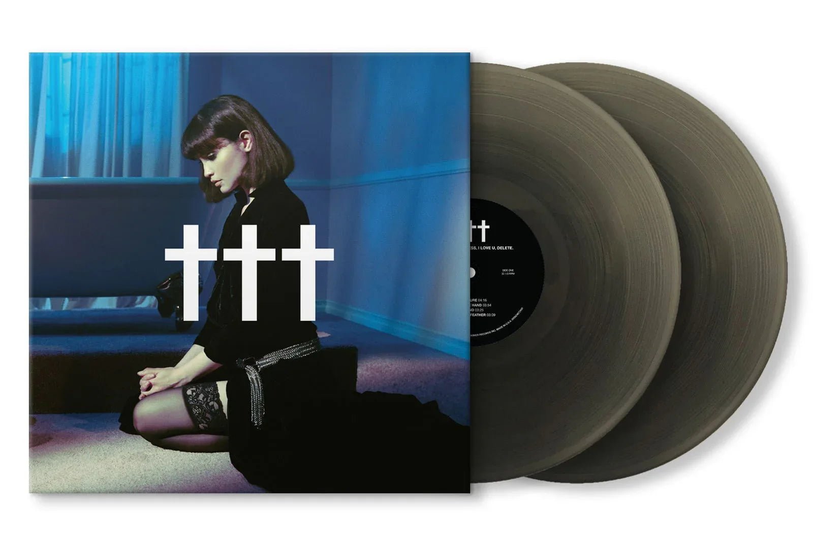 ††† (Crosses) - Goodnight, God Bless, I Love U, Delete. (Indie Exclusive, Black Ice Vinyl) (2 LP) - Joco Records