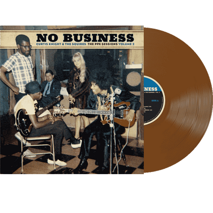 Curtis Knight & The Squires - No Business: The PPX Sessions, Volume 2 (RSD Exclusive, Brown Vinyl) (LP) - Joco Records