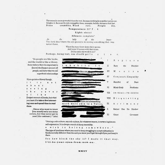 Cw/A - Words Unspoken, Acts Undone (2 LP) - Joco Records