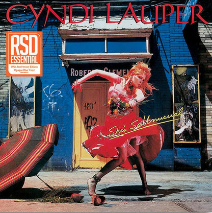 Cyndi Lauper - She's So Unusual: 40th Anniversary Edition (Indie Exclusive, Blue Vinyl) - Joco Records