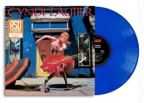 Cyndi Lauper - She's So Unusual: 40th Anniversary Edition (Indie Exclusive, Blue Vinyl) - Joco Records