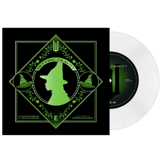Cynthia Erivo ft. Ariana Grande - Defying Gravity (Wicked: The Soundtrack) (Limited Edition, Clear Vinyl) (7-Inch Single) - Joco Records