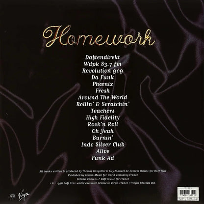 Daft Punk - Homework (Limited, Gatefold) (2 LP) - Joco Records