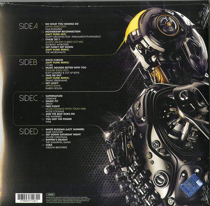 Daft Punk - The Many Faces of Daft Punk (Limited Edition, 180 Gram, Yellow & White Marbled Vinyl) (2 LP) - Joco Records