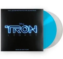 Daft Punk - TRON: Legacy (Motion Picture Soundtrack) (Limited Edition, Blue & Clear Vinyl) (2 LP) - Joco Records