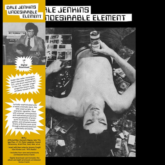 Dale Jenkins - Undesirable Element (Vinyl)