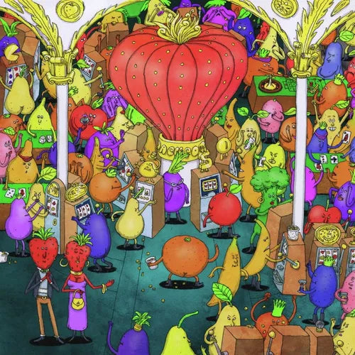 Dance Gavin Dance - Jackpot Juicer (Blue/Black/Red Splatter) (2 LP)