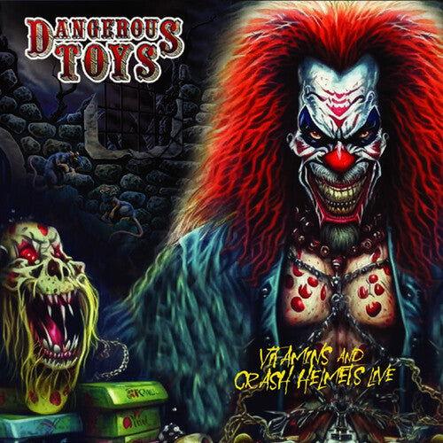 Dangerous Toys - Vitamins & Crash Helmets: Live (Red Vinyl, Remastered) (2 LP) - Joco Records