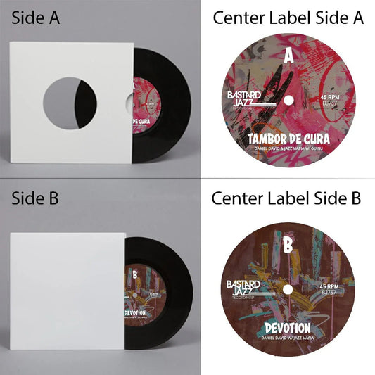 Daniel David - Tambor De Cura / Devotion (7-Inch Single) - Joco Records