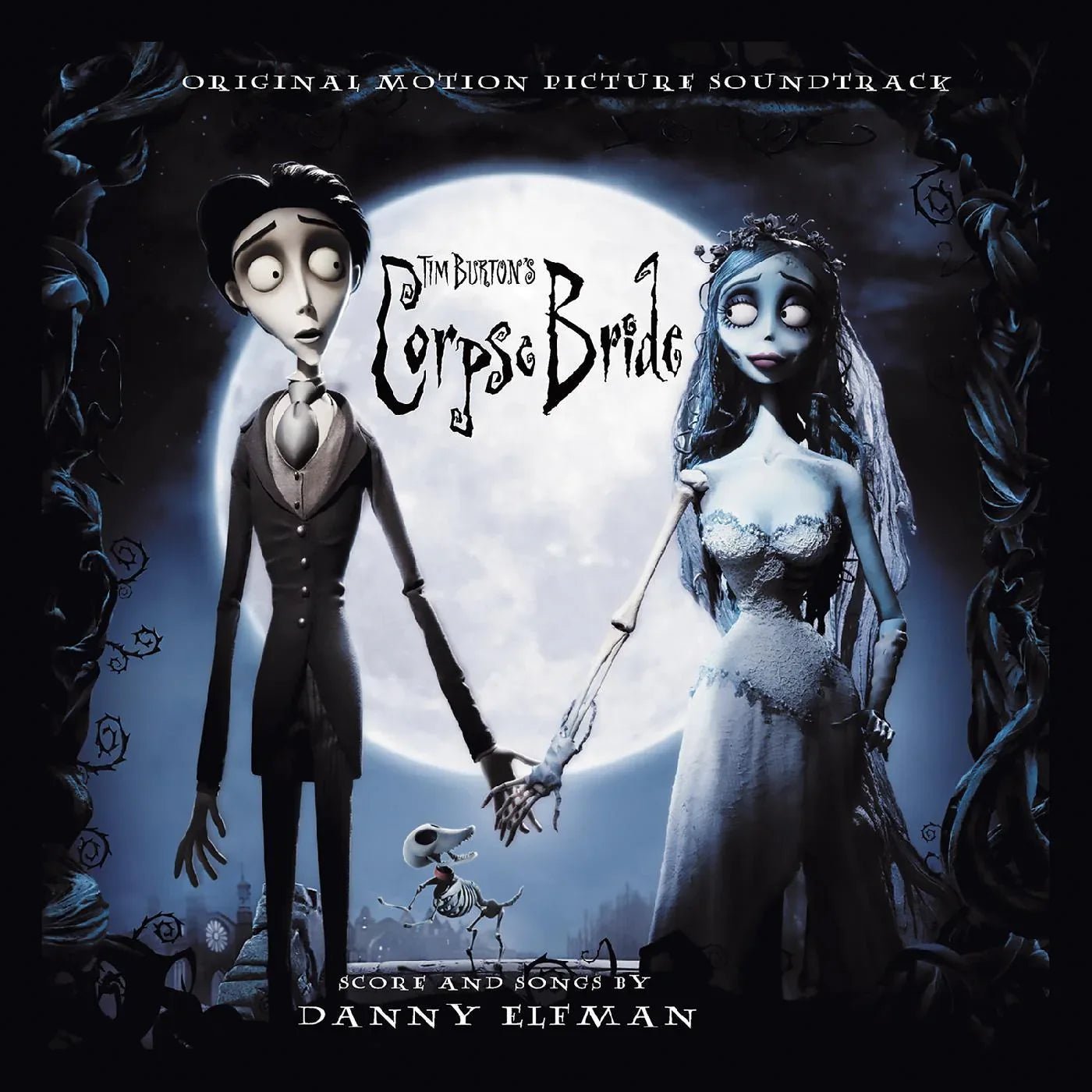 Danny Elfman - Corpse Bride - Original Motion Picture Soundtrack (Blue Moon With Purple & Black Ghost Splatter Vinyl) (2 LP) - Joco Records