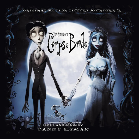 Danny Elfman - Corpse Bride - Original Motion Picture Soundtrack (Blue Moon With Purple & Black Ghost Splatter Vinyl) (2 LP) - Joco Records