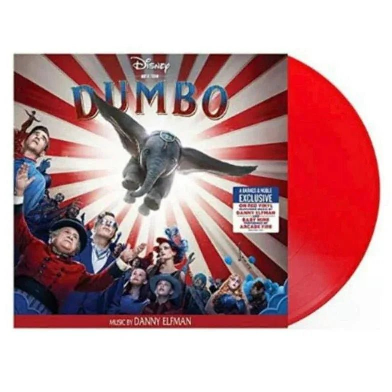 Danny Elfman - Dumbo (Original Motion Picture Soundtrack) (Limited Edition, Red Vinyl) (LP) - Joco Records