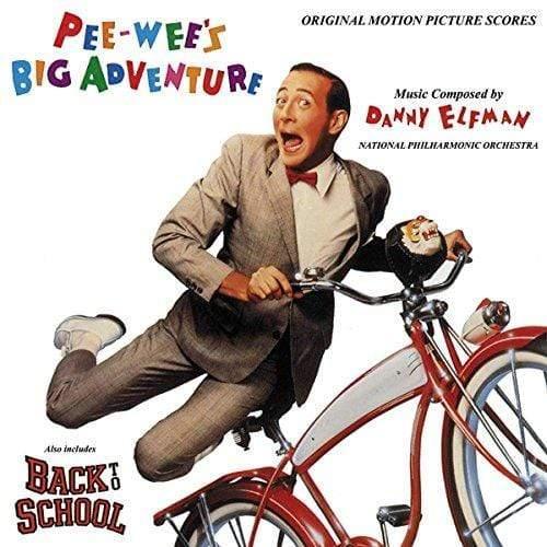 Danny Elfman - Pee-Wee's Big Adventure - Original Motion Picture Score (Red Vinyl) (LP) - Joco Records