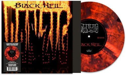 Danzig - Black Hell (Red & Black Color 7" Vinyl) (7-Inch Single) - Joco Records