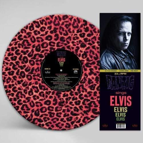 Danzig - Sings Elvis - A Gorgeous Pink Leopard Picture Disc Vinyl (Picture Disc Vinyl LP, Pink)