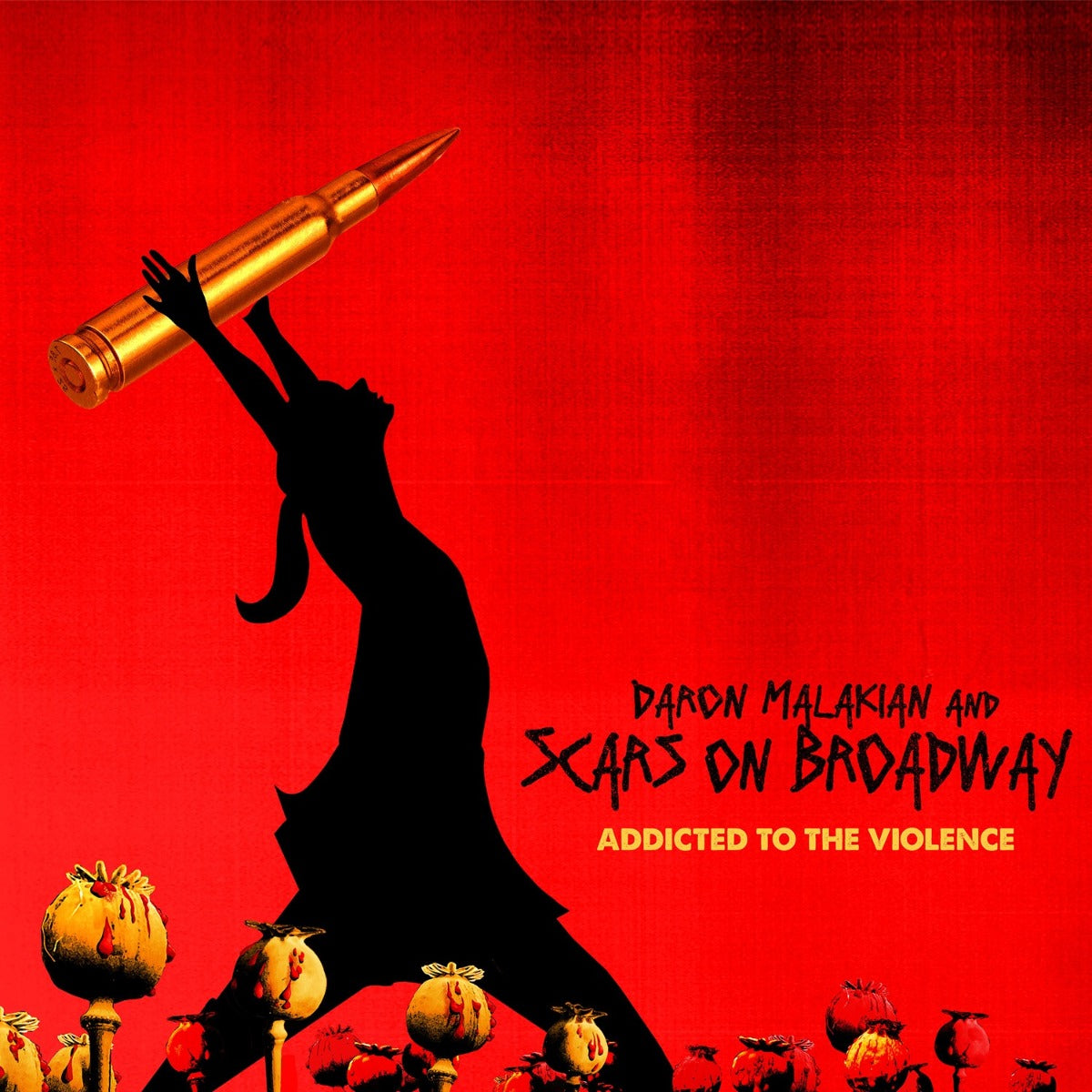 Daron Malakian And Scars On Broadway - Addicted To The Violence (Indie Exclusive) (Ruby Red/Gold Splatter Vinyl)