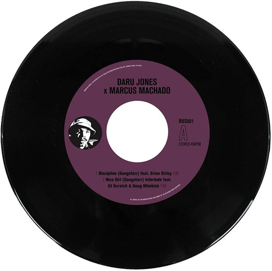 Daru Jones X Marcus Machado - Nice Girl (Gangstarr) / Meat Grinder (Madvillain) (7-Inch Single) - Joco Records