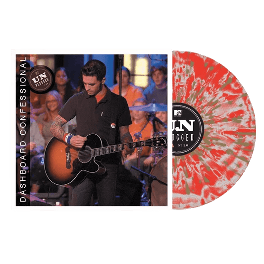 Dashboard Confessional - MTV Unplugged 2.0 (Indie Exclusive, Cloudy Red & Peach Vinyl) (LP) - Joco Records