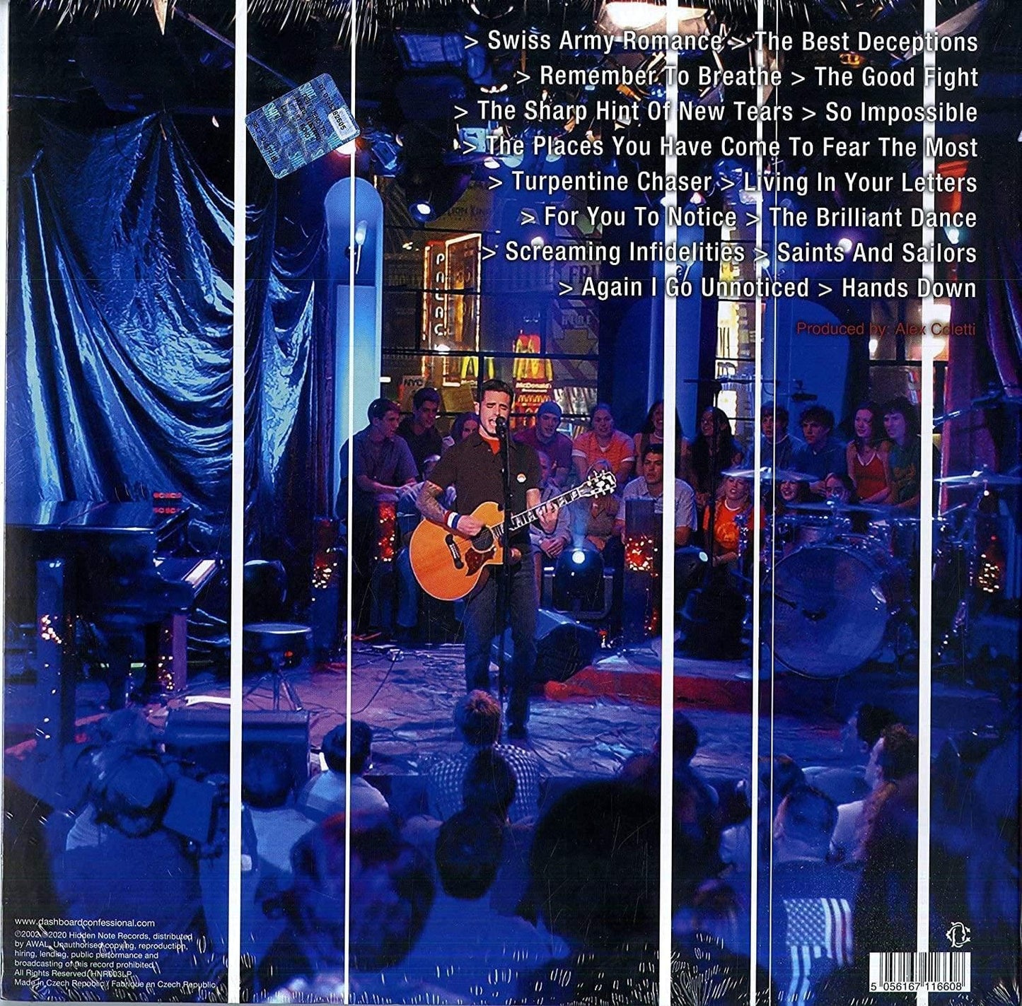 Dashboard Confessional - MTV Unplugged 2.0 (Indie Exclusive, Cloudy Red & Peach Vinyl) (LP) - Joco Records