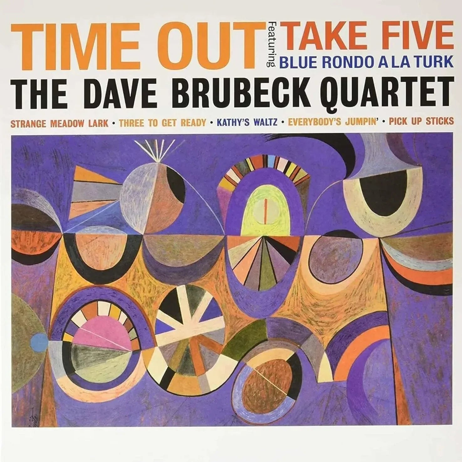 Dave Brubeck Quartet - Time Out (Anniversary Collection Edition, Blue Vinyl) (LP) - Joco Records