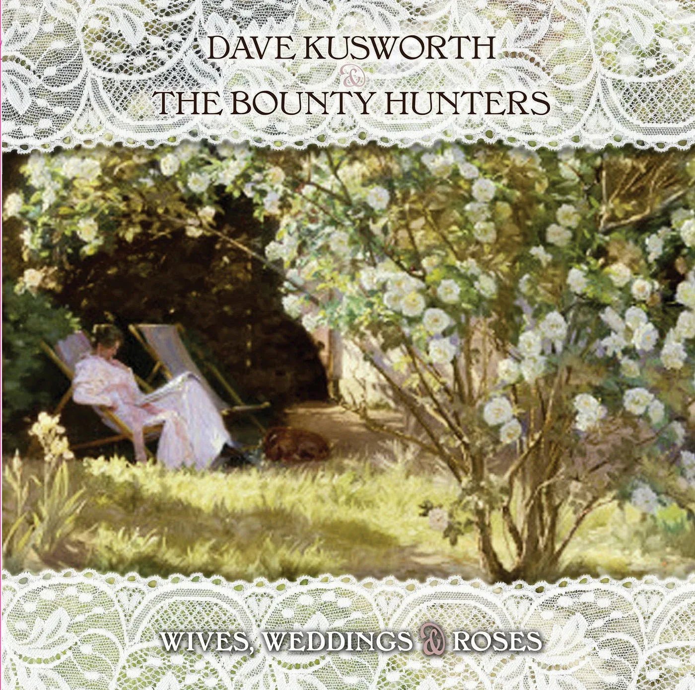 Dave & The Bounty Hunters Kusworth - Wives Weddings & Roses (White Vinyl) (LP) - Joco Records