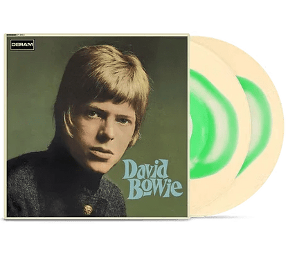 David Bowie - David Bowie (Limited Edition, Cream & Green Swirl Color Vinyl) (2 LP) - Joco Records