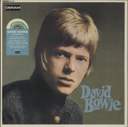 David Bowie - David Bowie (Limited Edition, Cream & Green Swirl Colored Vinyl) (2 LP)