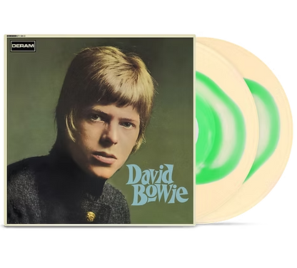 David Bowie - David Bowie (Limited Edition, Cream & Green Swirl Colored Vinyl) (2 LP)