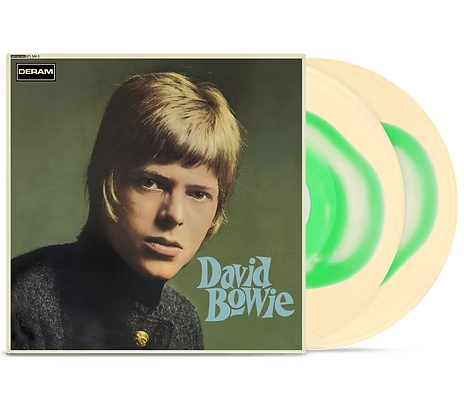 David Bowie - David Bowie (Limited Edition, Cream & Green Swirl Colored Vinyl) (2 LP)