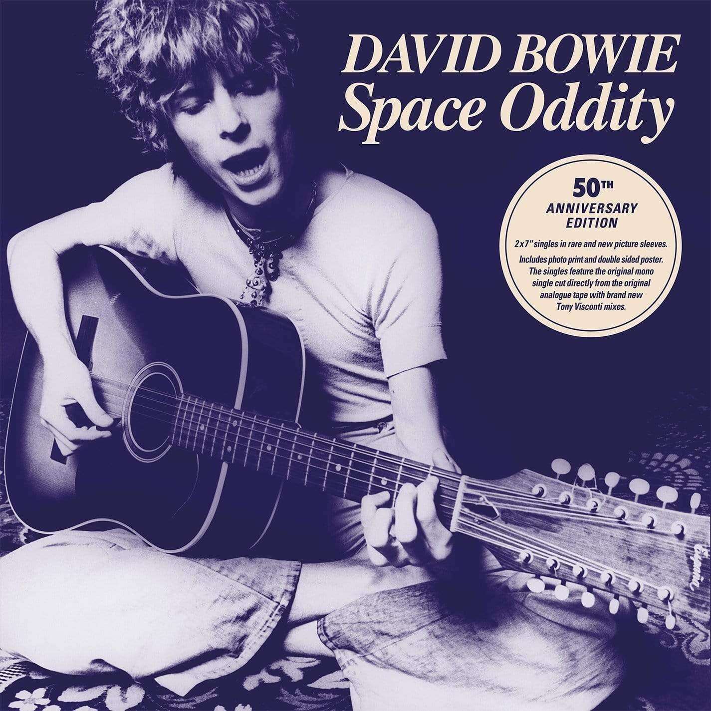 David Bowie - Space Oddity (50th Anniversary Singles) (Limited Edition Box Set) (7" Singles) (Vinyl Box Set) - Joco Records