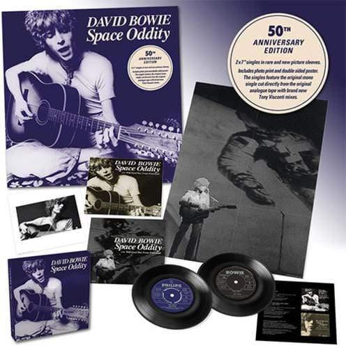 David Bowie - Space Oddity (50th Anniversary Singles) (Limited Edition Box Set) (7" Singles) (Vinyl Box Set) - Joco Records