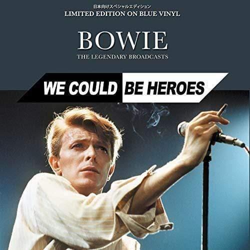 David Bowie - We Could Be Heroes: Japan Edition Hand Numbered Blue Vinyl (LP) - Joco Records
