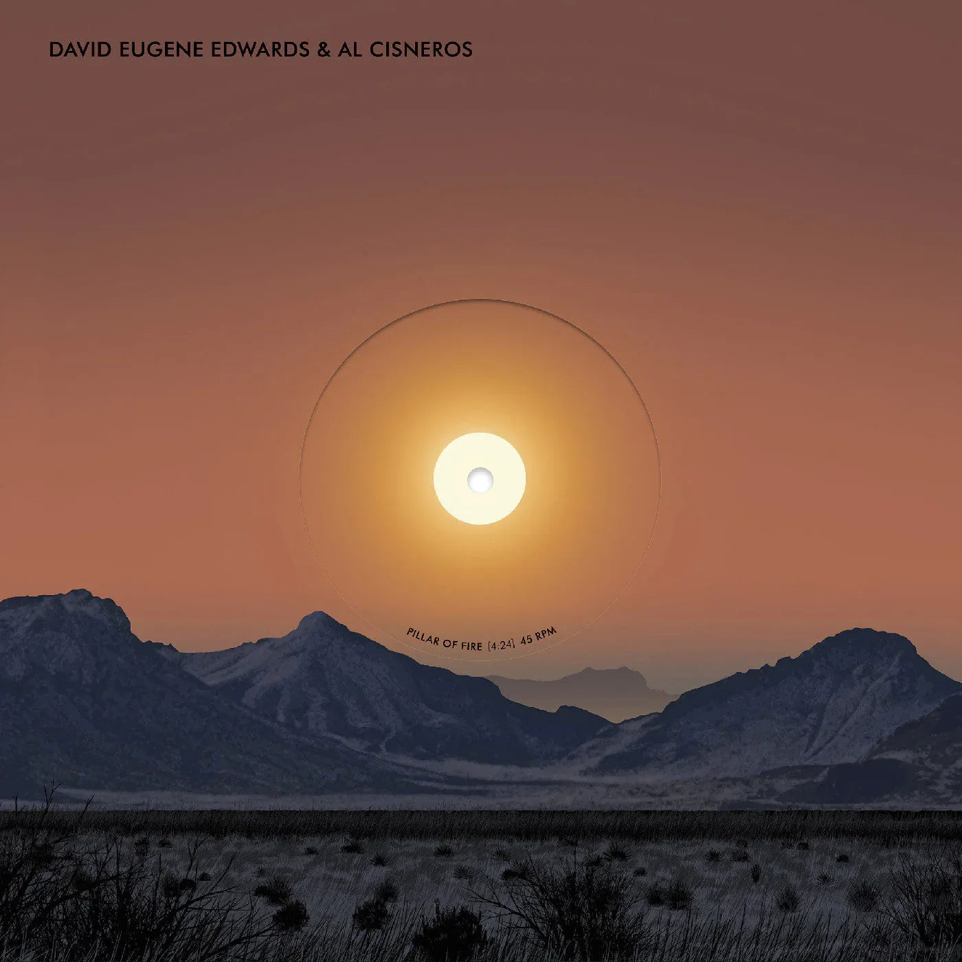 David Eugene & Al Cisneros Edwards - Pillar Of Fire / Capernaum 10"