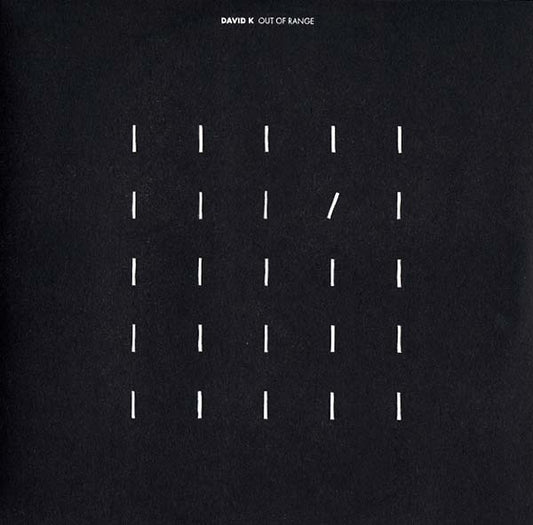 David K - Out Of Range (2 LP) - Joco Records