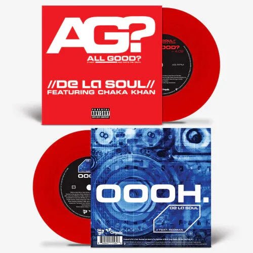 De La Soul - All Good?/ Oooh. (Limited Edition, Red Vinyl) (7" Single) (7-Inch Single) - Joco Records