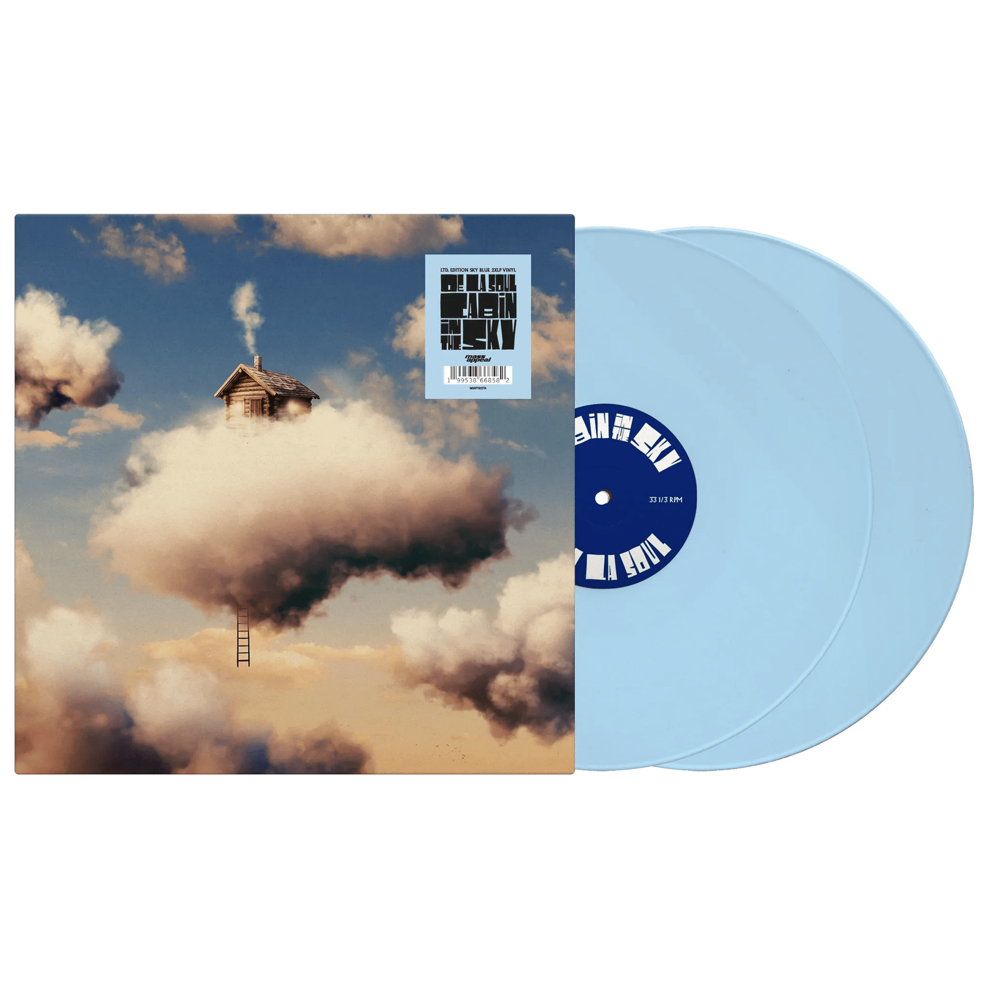 De La Soul - Cabin In The Sky (Alternate Cover) (Opaque Sky Blue Vinyl) (2 LP) - Joco Records