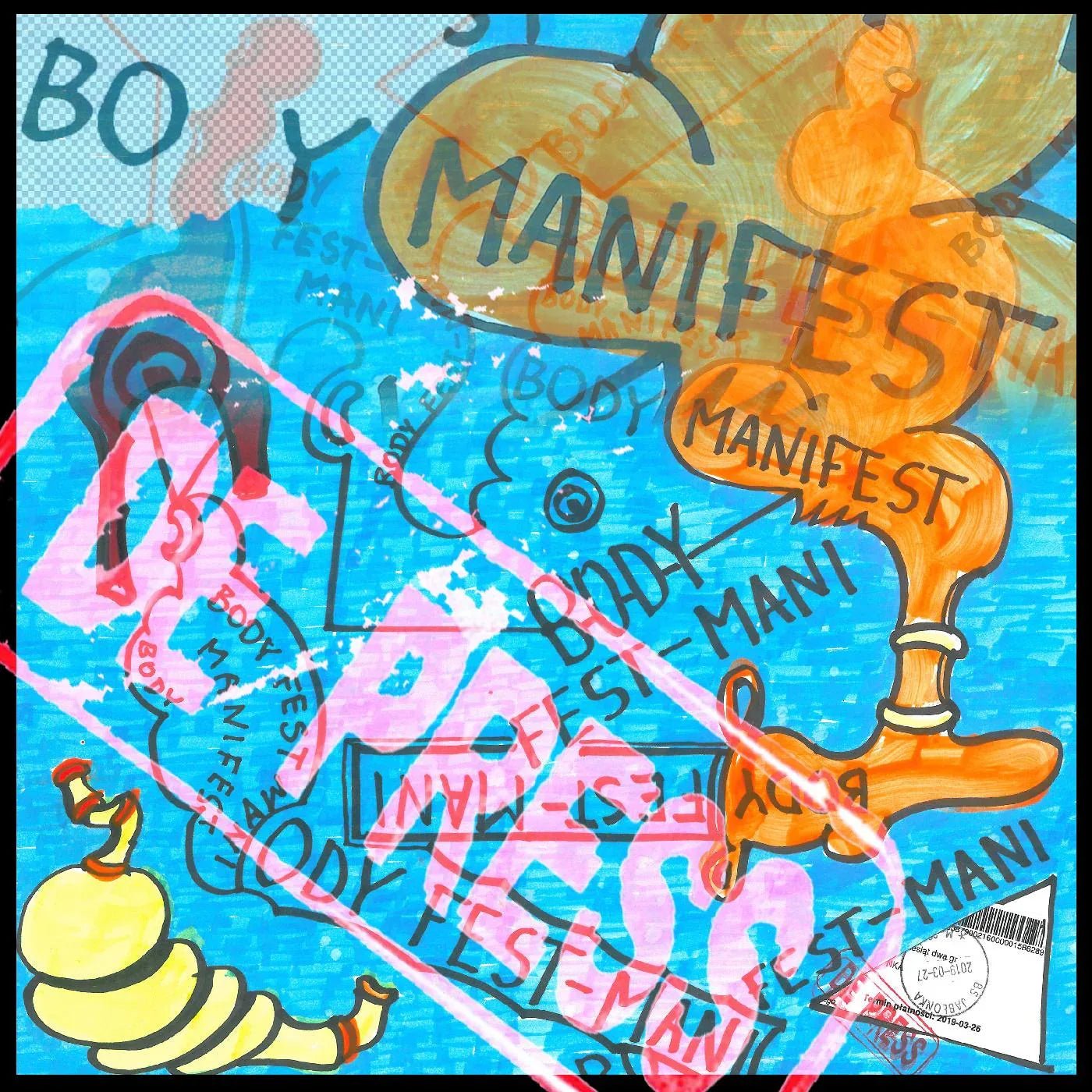 De Press - Body Manifest (White Vinyl) (LP) - Joco Records