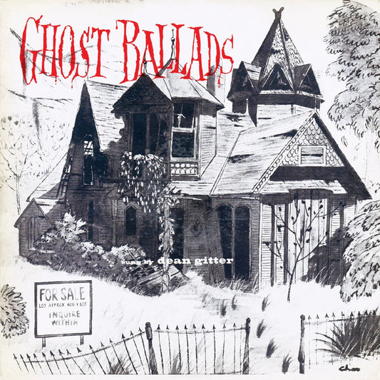 Dean Gitter - Ghost Ballads (Clear W/ Orange Pumpkin Swirl Vinyl) (LP) - Joco Records