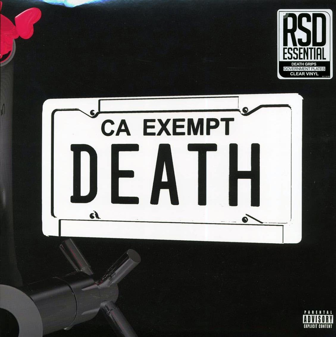 Death Grips - Government Plates (Indie Exclusive, Clear Color Vinyl)