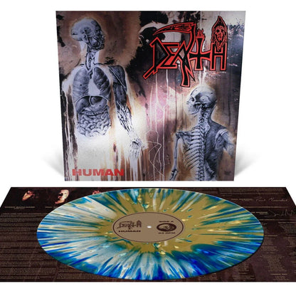 Death - Human (Color Vinyl, White, Blue, Gold, Splatter) (LP) - Joco Records