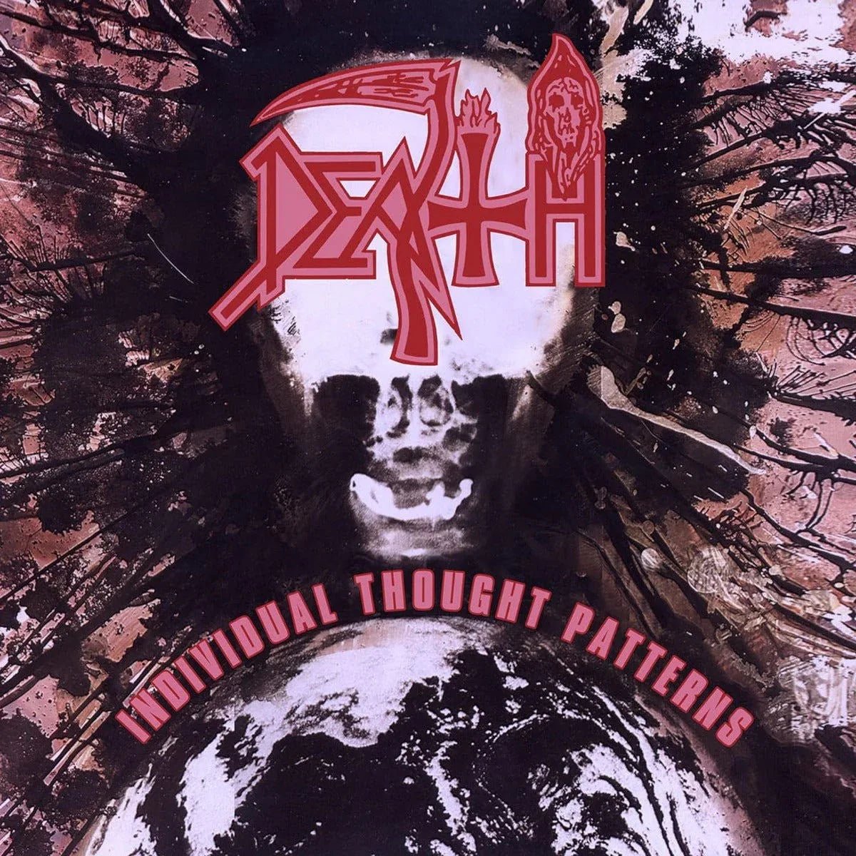 Death - Individual Thought Patterns (Color Vinyl, Pink, White, Red, Reissue) (LP) - Joco Records
