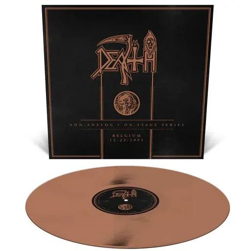Death - Non: Analog - On: Stage Series - Belgium 12 - 23 - 1991(Limited Edition, Bronze Vinyl) (LP) - Joco Records