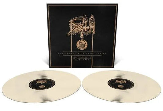 Death - Non: Analog - On: Stage Series - New Rochelle NY 12 - 03 - 1988 (Limited Edition, Bone White Vinyl) (2 LP) - Joco Records