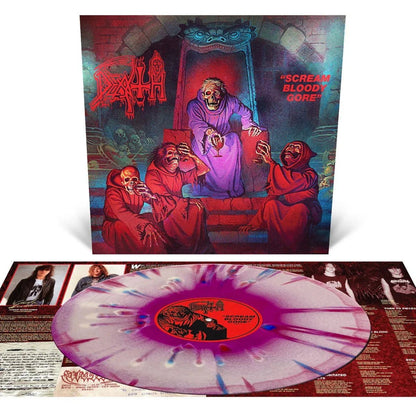 Death - Scream Bloody Gore (Violet, White Vinyl, Red Vinyl, Splatter Vinyl) (LP) - Joco Records