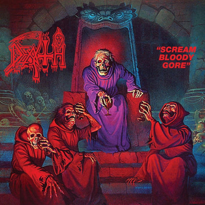 Death - Scream Bloody Gore (Violet, White Vinyl, Red Vinyl, Splatter Vinyl) (LP) - Joco Records
