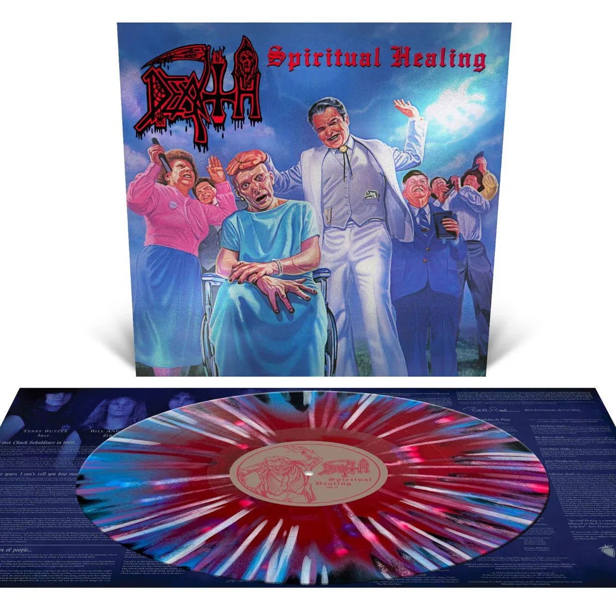 Death - Spiritual Healing (Red Vinyl, Blue Vinyl, Black, Reissue) (LP) - Joco Records